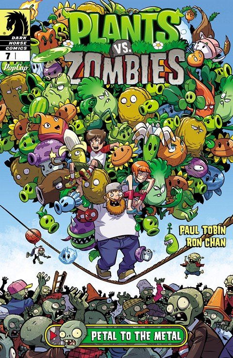 Plants vs. Zombies #7 - Petal to the Metal #1 (2015) – GetComics