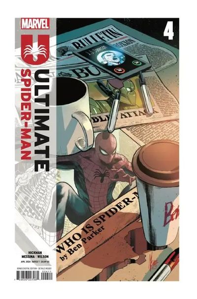  Ultimate Spider-Man #4 (2024) – GetComics Illustration 